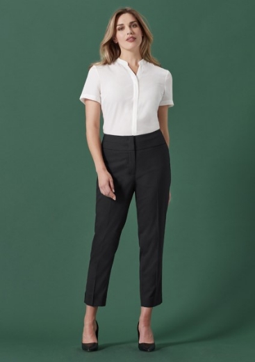 Picture of Biz Corporates Ladies Renew 7/8 Mid-Waist Slim Leg Pant